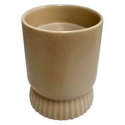 Vela Mundo 2 Beige 9x7,2 cm Cotidiana