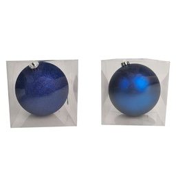 Esfera Navidad Azul  Cotidiana