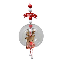 Esfera Navideña Reno 8 cm Cotidiana