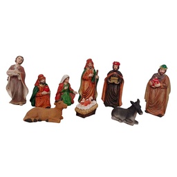 Pesebre Tradicional 9 Piezas Cotidiana