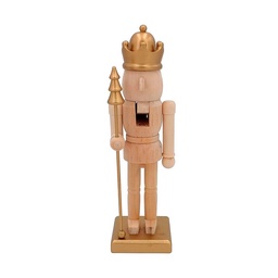 Figura Cascanuez Natural 25 cm  Cotidiana