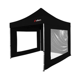 Gazebo de Aluminio Ipanema 3X3m Negro Outdoors Professional
