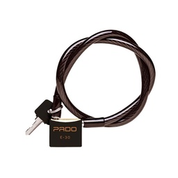 Cable P/ Bicicleta 30/600mm Negra