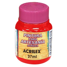 Acrilico Mate Muresco Rojo Acrilex 37ml