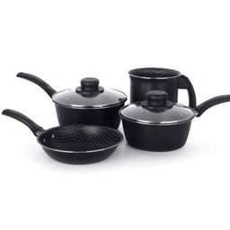 Set de Coccion 4 Piezas Essencial Negro