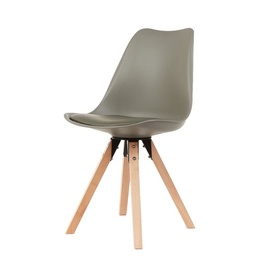 Silla Tulip Pata Central 40X48x82 cm Gris Garden Life