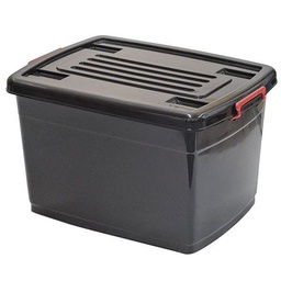 Caja Organizadora Negro Garden Life 95 lts