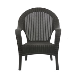 Sillón Garden Life Rattan Qatar Negro