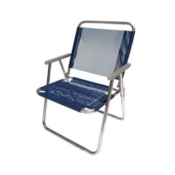 Silla Botafogo Caño Aluminio Xl Azul