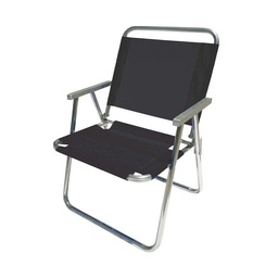 Silla Botafogo Caño Aluminio Xl Negro