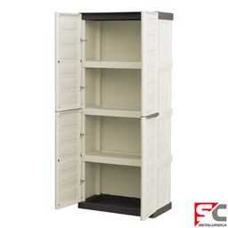 Gabinete Marfil Alto 70X39x165 cm