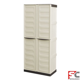 Gabinete Marfil Escobero 70X39x165 cm