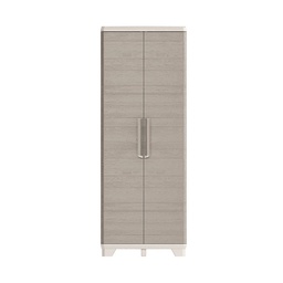 Gabinete Escobero Wood Grain Beige