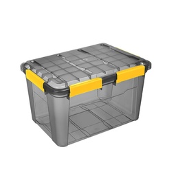 Caja Organizadora Dobe Negro Polipropileno 50 Litros Cotidiana
